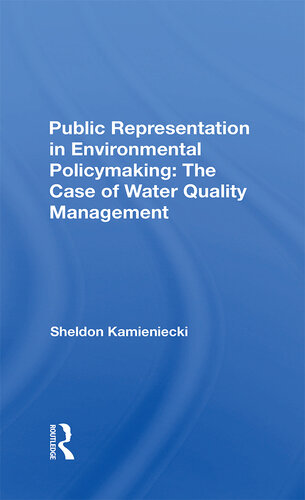 Public Representation in Environmental Policymaking: The Case of Water Quality Management
