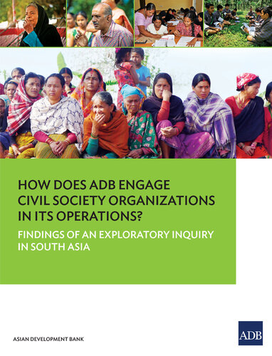 How Does Adb Engage Civil Society Organizations in Its Operations? Findings of an Exploratory Inquiry in South Asia