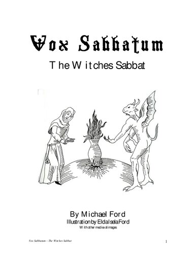 Vox Sabbatum (The Witches Sabbat)