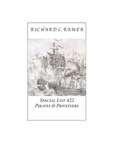 Special List 422. Pirates & Privateers