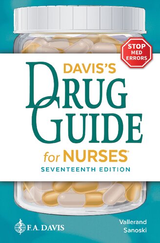 Davis's Drug Guide For Nurses