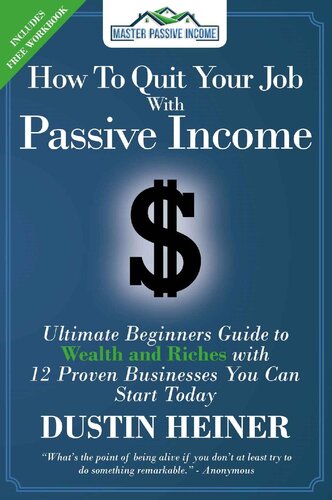 How to Quit Your Job with Passive Income