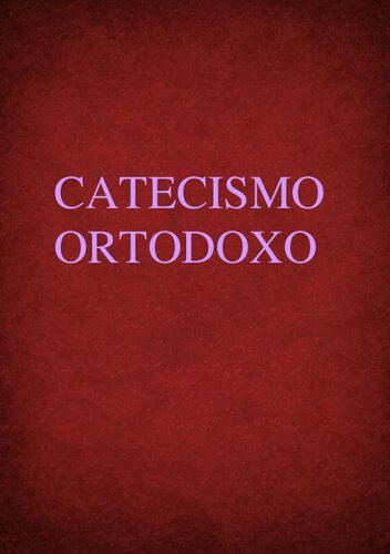 Catecismo Ortodoxo