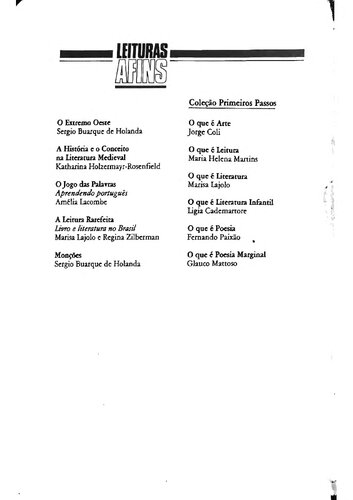 Capítulos de literatura colonial