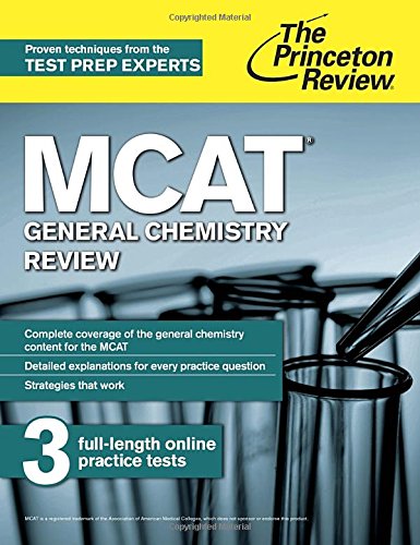 MCAT General Chemistry Review: New for MCAT 2015 (Graduate School Test Preparation)