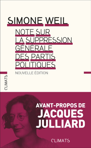 Note sur la Suppression Générale des Partis Politiques