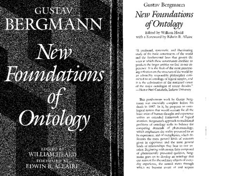 New Foundations of Ontology