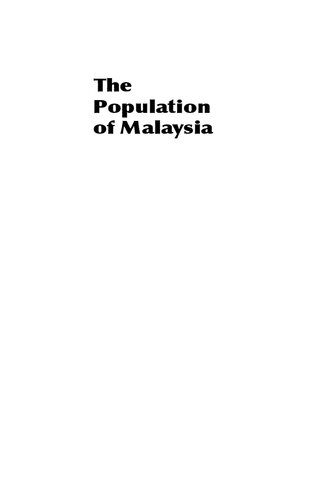 The Population of Malaysia