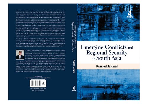 Emerging Conflicts and Regional Security in South Asia