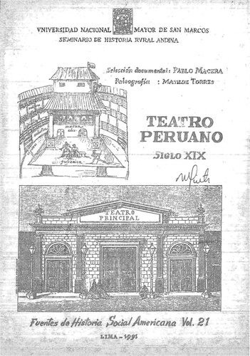 Teatro peruano, siglo XIX