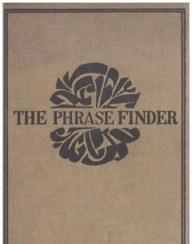Phrase Finder. Name-word finder, Metaphor finder, Sophisticated synonyms