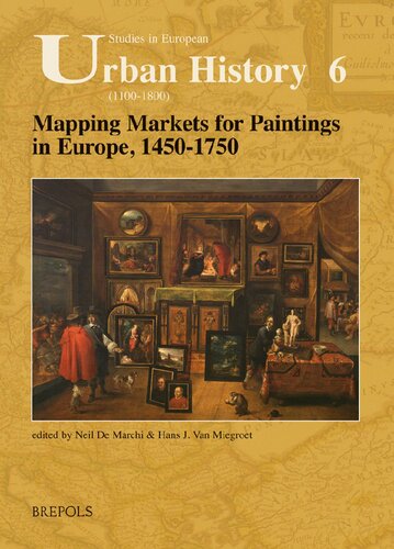 Mapping Markets for Paintings in Europe 1450-1750