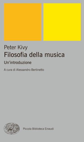 Filosofia della musica. Un'introduzione