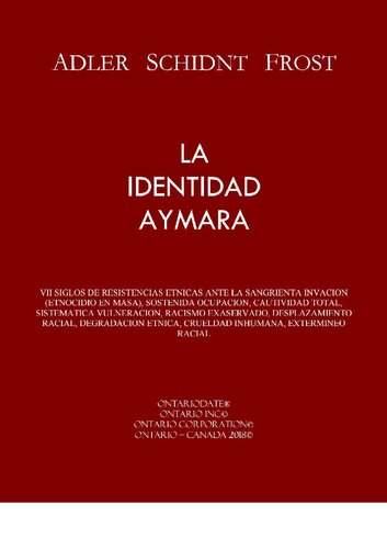 La identidad aymara
