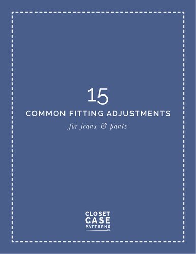 15 Common Jeans & Pants Fitting Adjustments