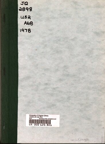 United National Independence Party. Summary of the Conclusions and Recommendations of the Working Party on the Creation of the Party Service, Together with the Party Reaction to the Recommendations
