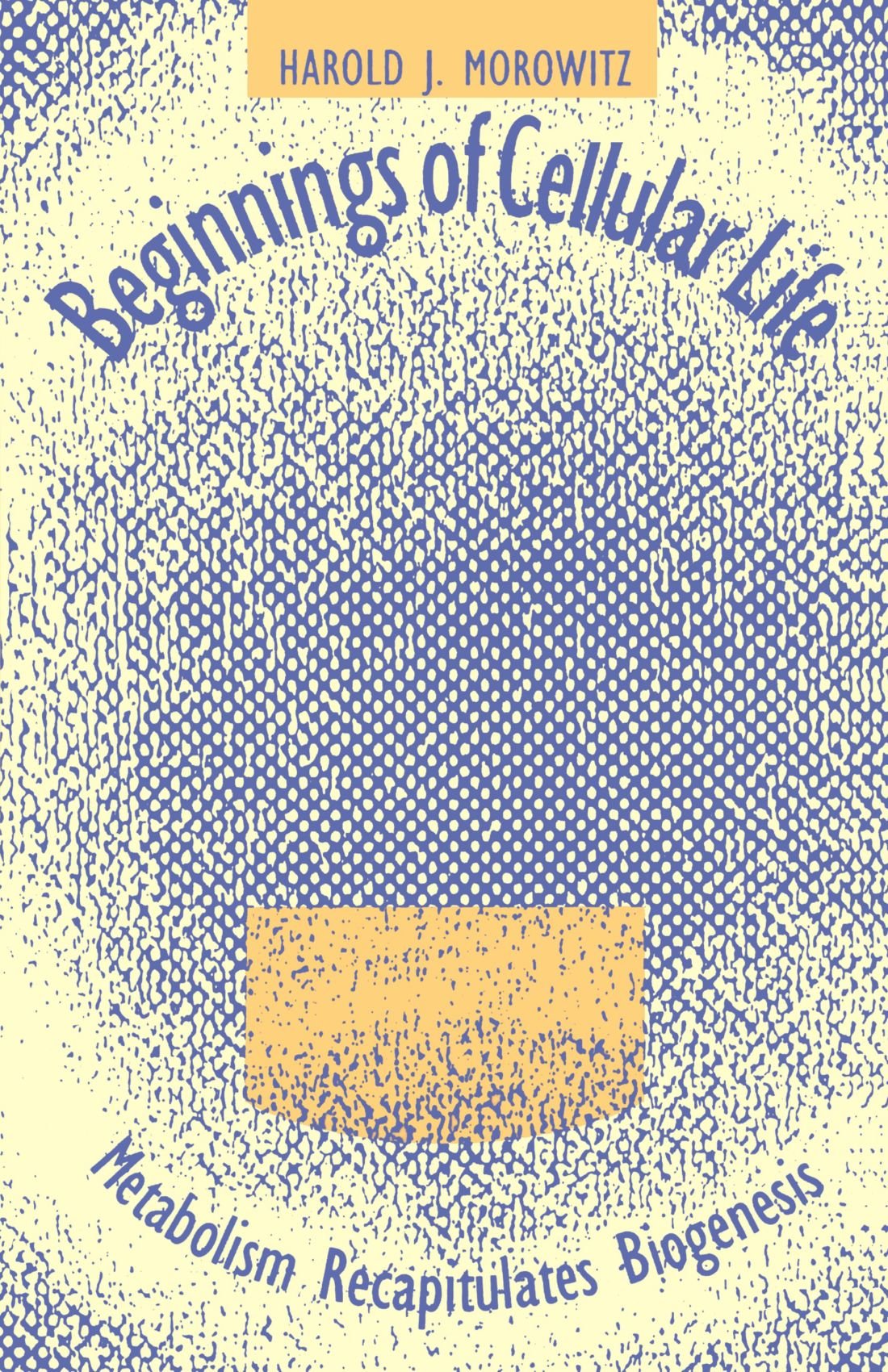 Beginning of Cellular Life: Metabolism Recapitulates Biogenesis