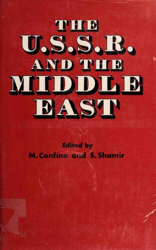 The U.S.S.R. and the Middle East