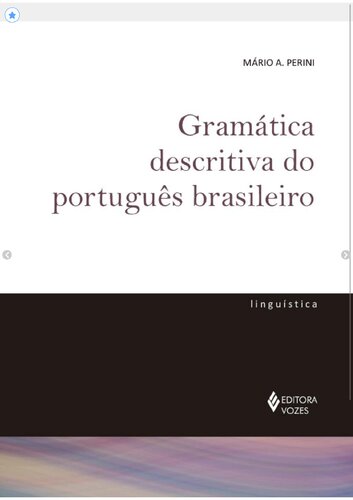 Gramática descritiva do português brasileiro