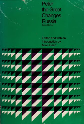 Peter the Great changes Russia