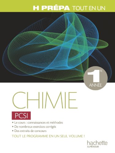 Chimie PCSI - 1ère année - Tout-en-un