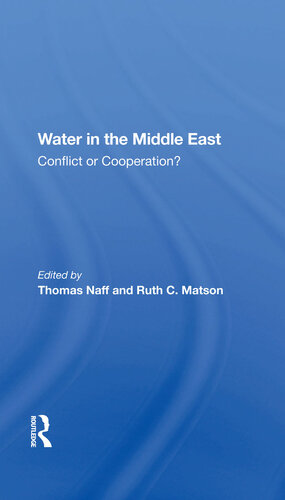 Water in the Middle East: Conflict or Cooperation?