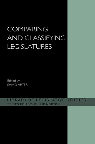 Comparing and Classifying Legislatures