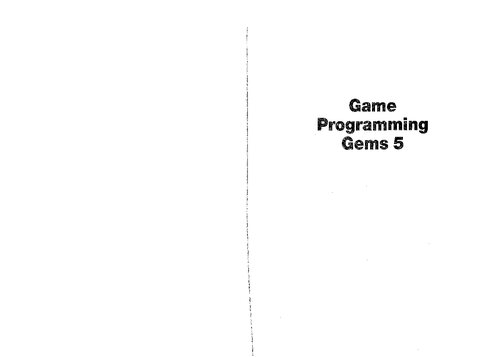 Game Programming Gems 5