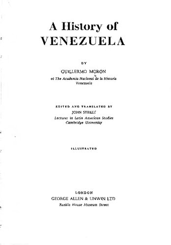 A History of Venezuela