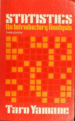 Statistics: An Introductory Analysis