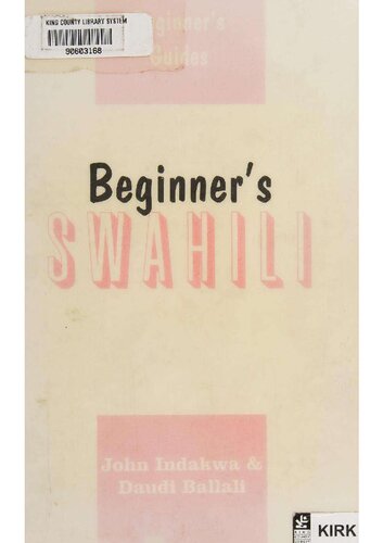 Beginner's Swahili