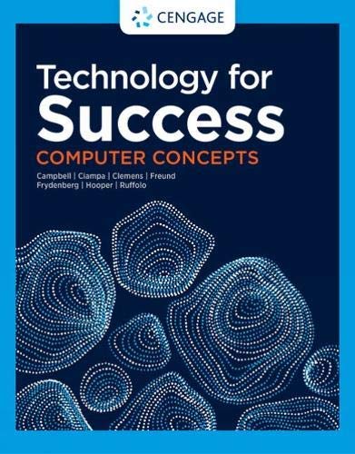 Technology for Success: Computer Concepts (MindTap Course List)