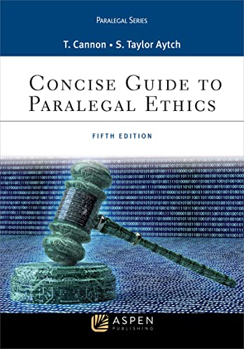 Concise Guide to Paralegal Ethics