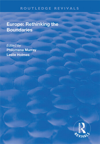 Europe: Rethinking the Boundaries