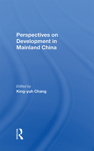 Perspectives on Development in Mainland China