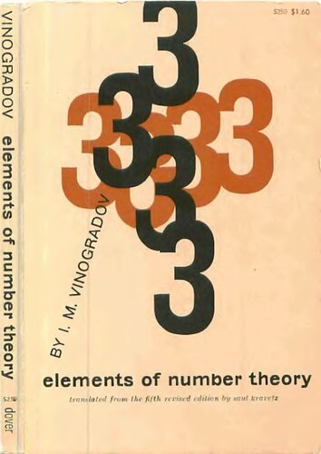 Elements of number theory
