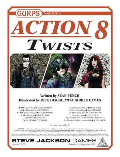 GURPS 4th edition. Action 8: Twists