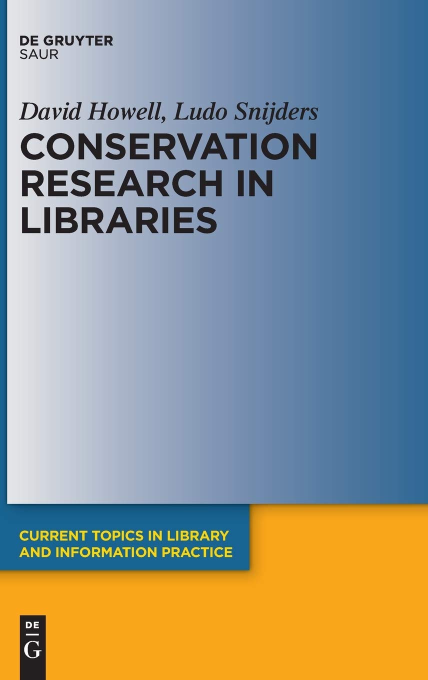 Conservation Research in Libraries