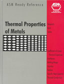 ASM Ready Reference: Thermal properties of metals