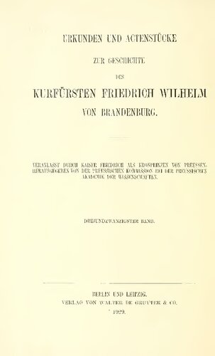 Auswärtige Acten [Akten] (Schweden)