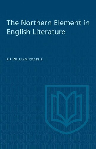 The Northern Element in English Literature