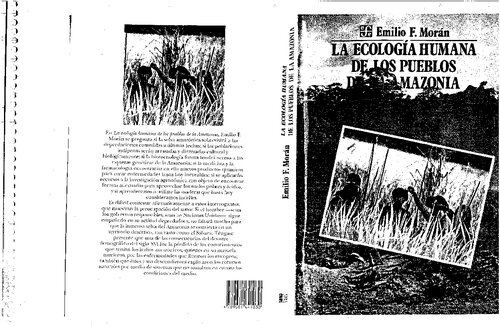 La ecología humana de los pueblos de la amazonía