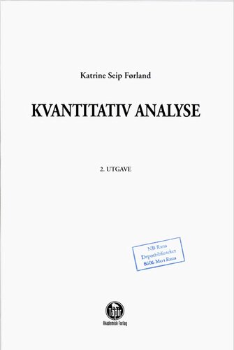 Kvantitativ analyse