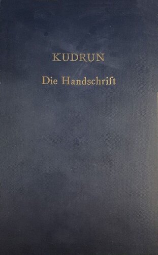 Kudrun: Die Handschrift