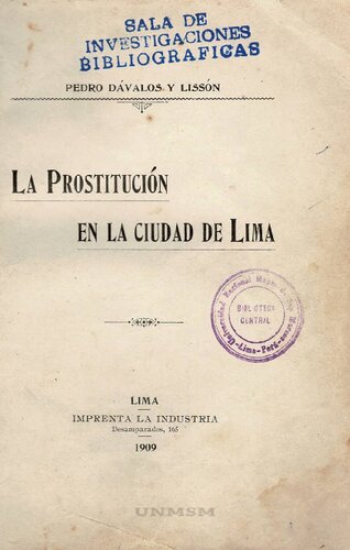 La prostitución en la ciudad de Lima