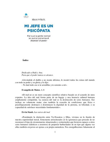 Mi jefe es un psicópata