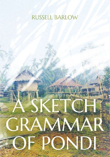 A sketch grammar of Pondi