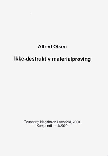 Ikke-destruktiv materialprøving