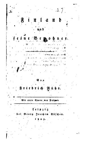 Finland und seine Bewohner