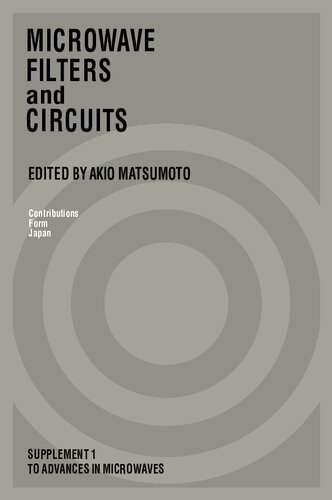 Microwave filters and circuits: contributions from Japan